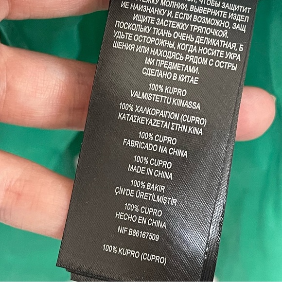 Ted Baker Taluna Green Mini Dress Smock Panel Ted Size 1/ US - Picture 7 of 8